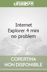 Internet Explorer 4 mini no problem libro