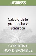 Calcolo delle probabilità e statistica libro usato