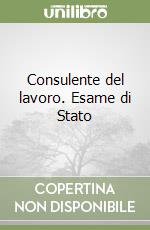 Consulente del lavoro. Esame di Stato libro