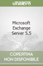 Microsoft Exchange Server 5.5 libro
