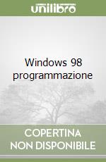 Windows 98 programmazione libro