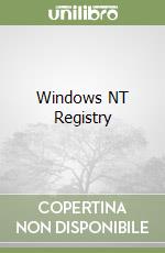 Windows NT Registry libro