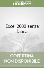 Excel 2000 senza fatica libro