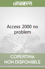 Access 2000 no problem libro