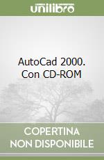 AutoCad 2000. Con CD-ROM libro