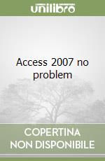 Access 2007 no problem libro