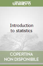 Introduction to statistics