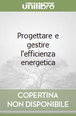 Progettare e gestire l'efficienza energetica libro