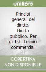 Principi generali del diritto. Diritto pubblico. Per gli Ist. Tecnici commerciali libro