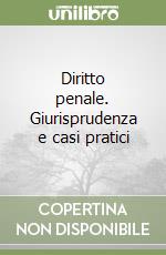 Diritto penale. Giurisprudenza e casi pratici libro