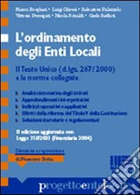 L'ordinamento degli enti locali libro