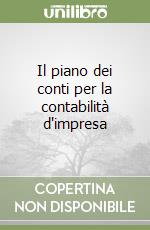 Il piano dei conti per la contabilità d'impresa