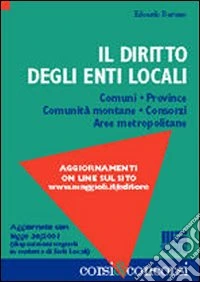 Il diritto degli enti locali libro