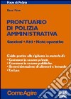 Prontuario di polizia amministrativa libro