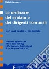 Le ordinanze del sindaco e dei dirigenti comunali libro