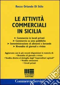 Le attività commerciali in Sicilia libro