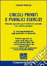 Circoli privati e pubblici esercizi. Manuale operativo per l'attività di controllo e la corretta gestione libro