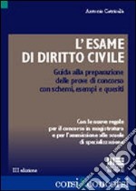 L'esame di diritto civile. Guida alla preparazione delle prove di concorso con schemi, esempi e quesiti libro