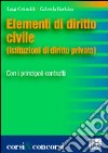 Elementi di diritto civile libro