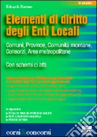 Elementi di diritto negli enti locali libro