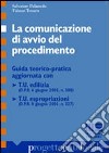 La comunicazione di avvio del procedimento libro