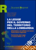 La legge per il governo del territorio della Lombardia libro