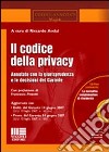 Il codice della privacy libro