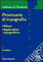 Prontuario di topografia libro