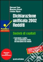 Dichiarazione unificata 2002. Redditi libro