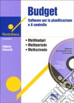 Budget. Software per la pianificazione e il controllo. CD-ROM libro