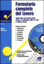 Formulario completo del lavoro. Con CD-ROM libro