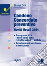 Condono concordato preventivo libro