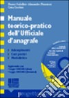 Manuale teorico-pratico dell'ufficiale d'anagrafe libro