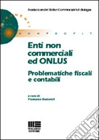 Enti non commerciali ed Onlus libro