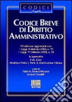 Codice breve di diritto amministrativo libro