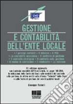 Gestione e contabilità dell'ente locale libro