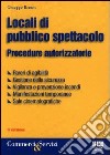 Locali di pubblico spettacolo libro