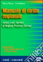 Manuale di diritto regionale libro