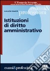 Istituzioni di diritto amministrativo libro