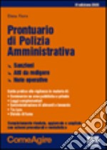 Prontuario di polizia amministrativa libro