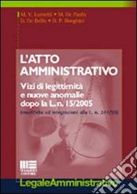 L'atto amministrativo libro
