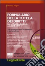 Formulario della tutela dei diritti libro