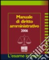 Manuale di diritto amministrativo libro