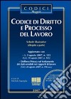 Codice di diritto e processo del lavoro libro