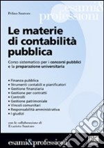 Le materie di contabilità pubblica