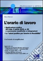 L'orario di lavoro libro