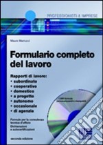 Formulario completo del lavoro libro