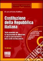 Costituzione della Repubblica italiana. Con CD-ROM libro