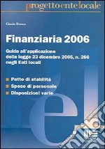 Finanziaria 2006 libro