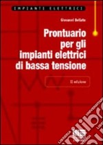 Prontuario per gli impianti elettrici di bassa tensione